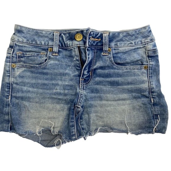 American Eagle Jean Shorts Size 4 Women's shorts - Picture 1 of 10
